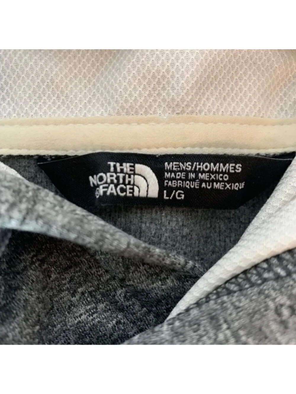 The North Face Gray Athletic Pullover Hoodie Mens Large